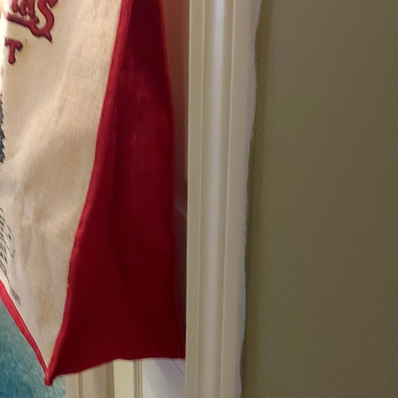 Extra Large Burlap Christmas Tote Bag - Picture 7 of 10